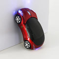 Computer Mouse Wireless Car Shaped Mini USB Receiver Gaming Optical PC Wireless Computer Mouse for Laptop 1200 DPI 2.4G LED