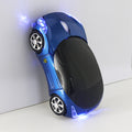 Computer Mouse Wireless Car Shaped Mini USB Receiver Gaming Optical PC Wireless Computer Mouse for Laptop 1200 DPI 2.4G LED
