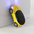 Computer Mouse Wireless Car Shaped Mini USB Receiver Gaming Optical PC Wireless Computer Mouse for Laptop 1200 DPI 2.4G LED