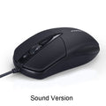 FORKA USB Wired Computer Mouse Silent Click LED Optical Mouse Gamer PC Laptop Notebook Computer Mouse Mice for Office Home Use
